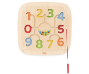 Dřevěný nástěnný panel - počítání a barvy Viga