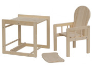Jídelní dřevěná židlička Scarlett ECO - Přírodní