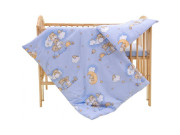 Dětské povlečení 2dílné Mráček 120 x 90 cm - modré 
