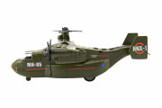 Letadlo/helikoptéra vojenská plastová 29 cm na baterie se zvukem