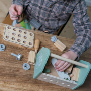 Playful Wood dřevěný box s nářadím 26 ks