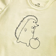 Body tenké s krátkým rukávem obrázek Outlast® UPF 50+ sv.matcha Little Angel 