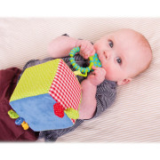 Baby Textilní aktivní kostka Bigjigs