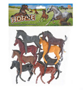 Kůň 9 cm 8 ks