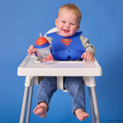 Silikonový bryndák Superman b.box