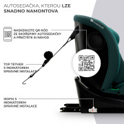 Autosedačka I-Grow i-Size 40-150 cm Kinderkraft