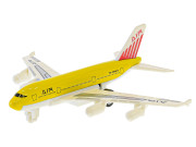 2-Play Traffic letadlo dopravní 14 cm kov na zpětný chod