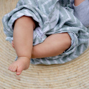 Mušelínová osuška Blenker s kapucí 100x70 cm KipKep