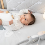 2-dílný bavlněný set do postýlky 0 m+ bonjourbébé