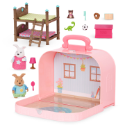 Sada v kufříku s postavičkami Dětský pokoj