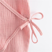 Kojenecký mušelínový overal pink New Baby