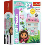 Minipuzzle  S Gabby je vždycky legrace/Gabby´s Dollhouse 4 druhy, 54 dílků