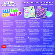 Soubor her 2v1 Člověče, nezlob se, Hadi a žebříky Gabby´s Dollhouse Trefl