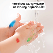 Prstové barvy na cesty 48 ks Jarmelo