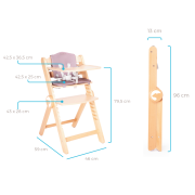 Jídelní židlička Drömmer Kidnort