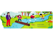 Tvarované leporelo se zvuky - Jaro