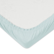 Mušelínové prostěradlo s gumou 60 x 120 cm BabyMatex