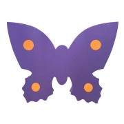 Pěnová dekorace motýl 2,5 mm 390 x 300 x 2,5