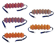 Pěnový plavecký pás 1 300 mm červený celopruh Matuška Dena