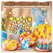 Sada na mramorování 12 barev Jarmelo