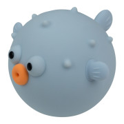 LED silikonová noční lampička dotyková Rgb Puffer Fish, modrá Mary's 