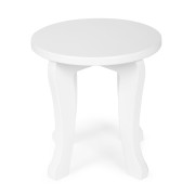 Dětská toaletka se zrcadlem, židličkou a doplňky bílá