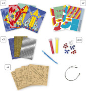 Sada XXL sada s aktivitami Vesmírná dobrodružství Janod Atelier