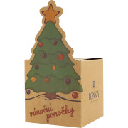 Ponožky dětské vánoční Damer se stromkem (3 páry) 