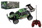 Auto RC Buggy rychlostní 23 cm 27MHz na baterie zelené