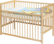 Dětská postýlka s kompletní výbavou 120 x 60 cm Scarlett Mimas