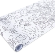 Maxi omalovánka v roli 6 m Města světa