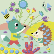 Geometrické samolepky My arts & crafts Janod 