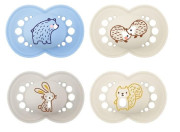 Šidítko Original Colors of Nature silikon 6 m+ se steril. boxem 2 ks MAM