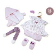 Realistická panenka Lola se zvuky a měkkým látkovým tělem 38 cm Llorens