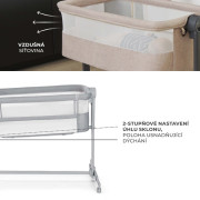 Postýlka dětská polohovatelná Nestee Up2 Kinderkraft