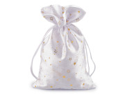 Vánoční dárkový pytlík hvězdy 20x30 cm