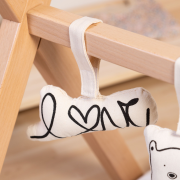 Hrazda Tipi Play dřevěná Natural