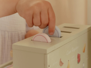 Pokladna se skenerem a čtečkou karet dřevěná Little Dutch