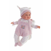 BIMBA 14156 - Mrkací panenka miminko se zvuky 37 cm
