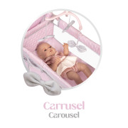 Skládací postýlka pro panenky s 5 funkčními doplňky Sophie DeCuevas 