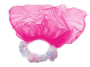 Věneček/korunka do vlasů se závojem