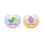 Šidítko Ultra air obrázek 0-6 m dívka, 2 ks Philips Avent