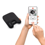 Linko baby alarm chytré polstrování do autosedačky černé BabyAuto