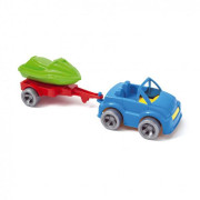 Auto s přívěsem 25 cm na volný chod Kid Cars Sport Wader