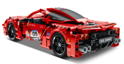 Stavebnice závodní auto na zpětné natažení 437 dílků iM.Master