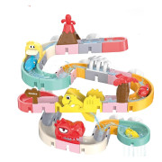 Kuličková dráha do vody DIY Dino 43 ks