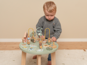 Stolek s aktivitami dřevěný Farma Little Dutch