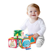 Měkké kostky zvířátka