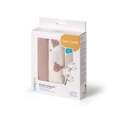 Mušelínové - super měkké plenky, 3 ks 70x70 cm Pudrová Baby Ono