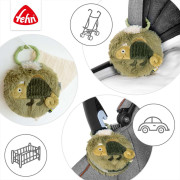 Plyšová knížka chameleon, Crazy Baby Fehn